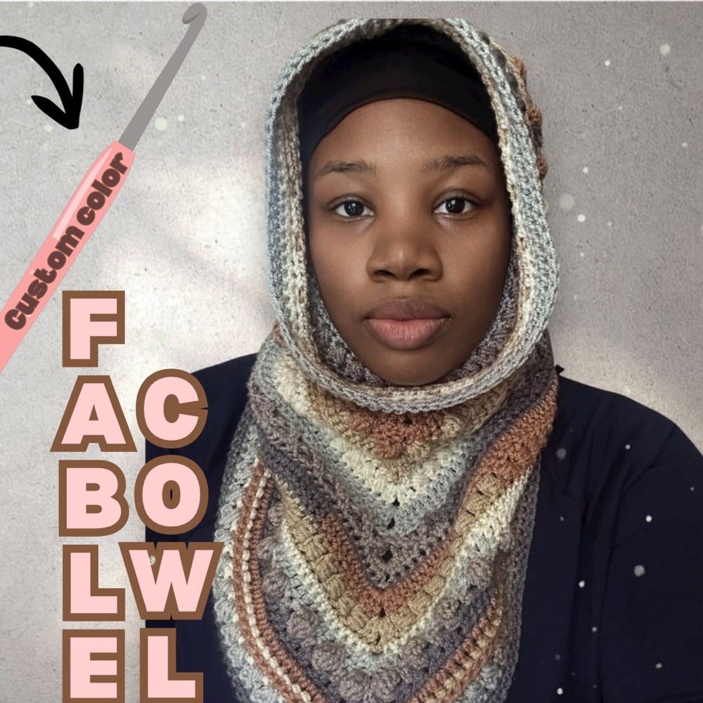 $7 opportunity crochet Cowl Handcrafted